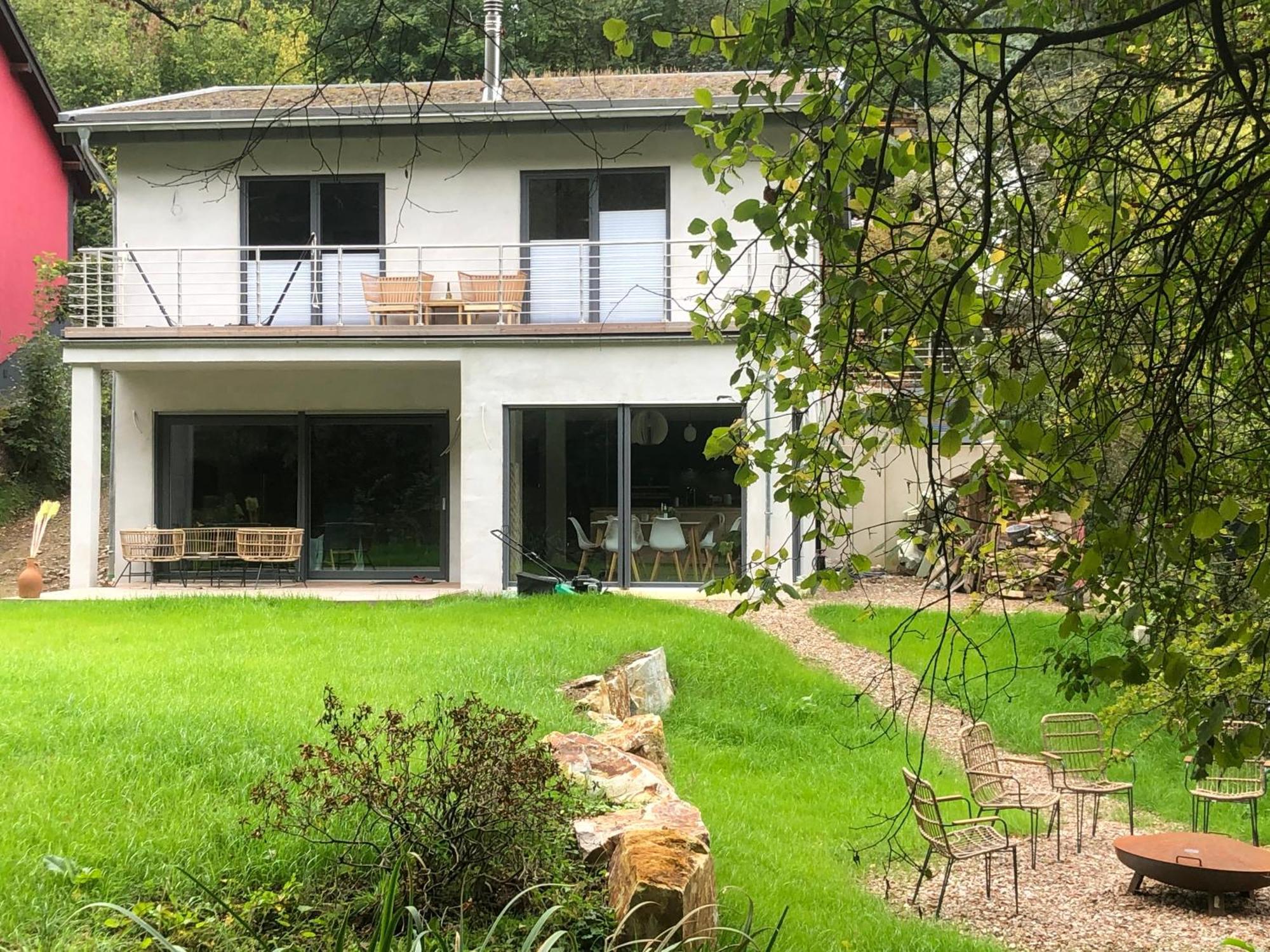 Ferienhaus Waldbaden Im Nationalpark Eifel- Am Bach シュライデン エクステリア 写真
